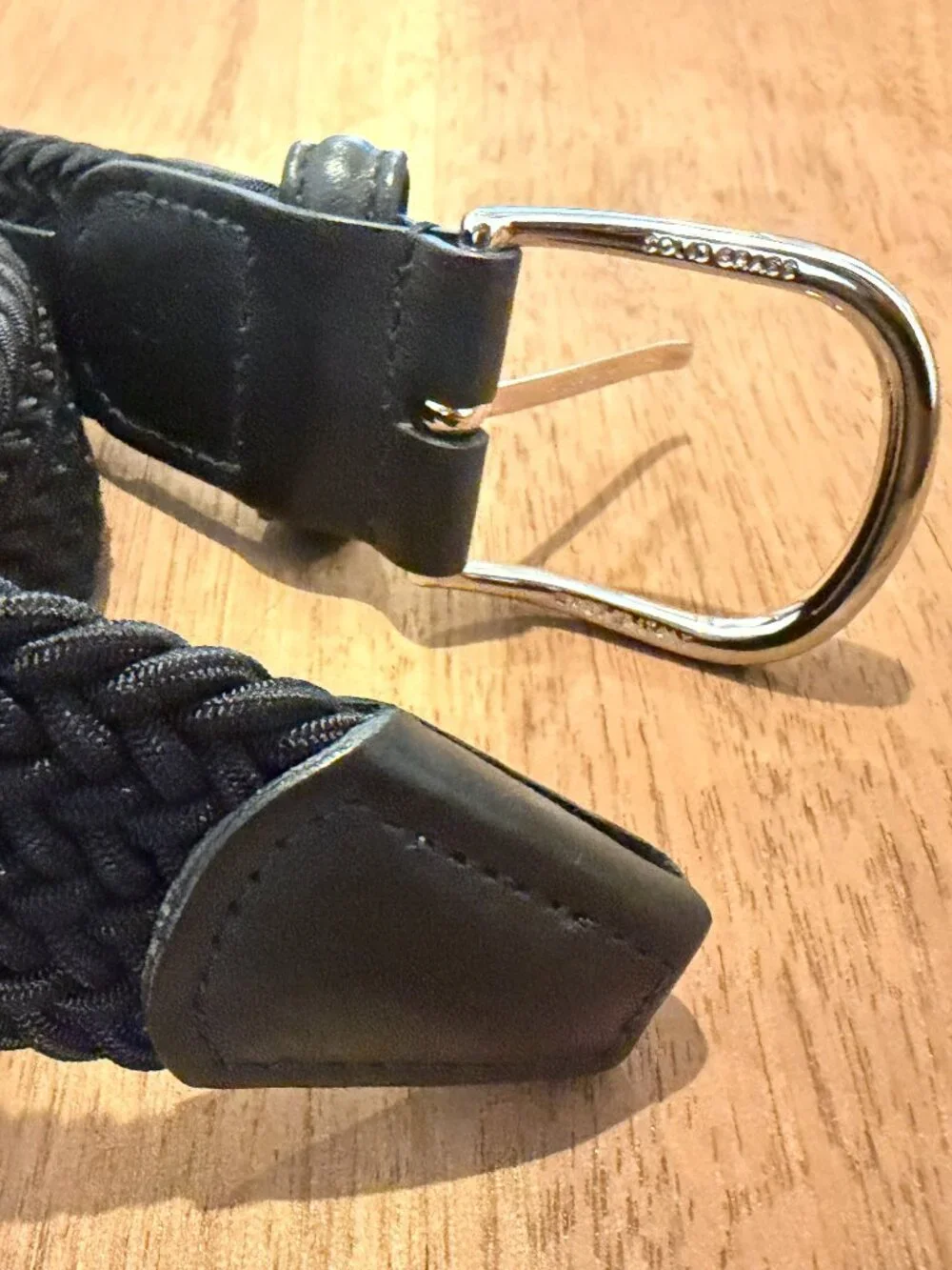 Andersons black woven